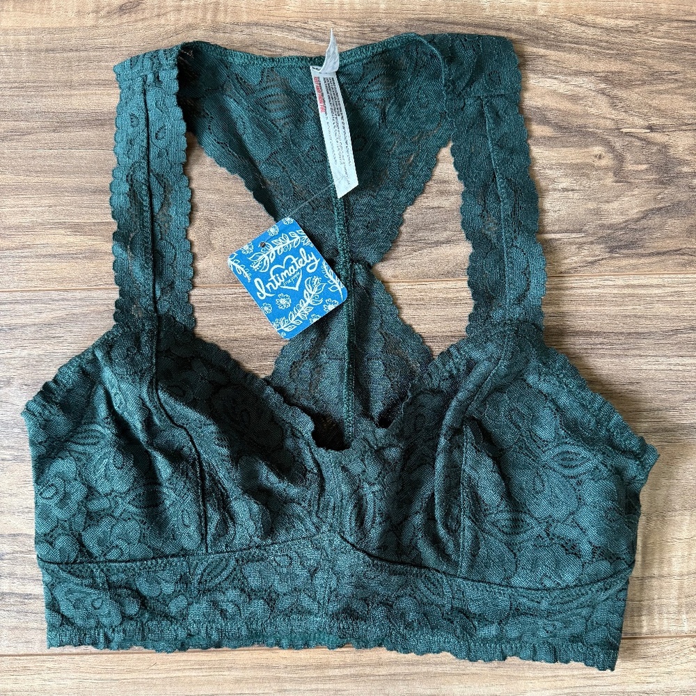 Free People Galloon Lace Racerback Bra